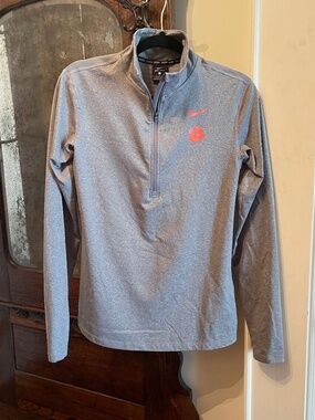 Like New * Clemson Tigers Nike DRI-Fit Women's Pullover * Size L * Golf Running